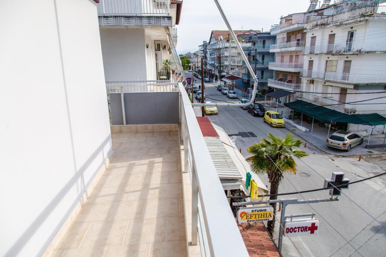 Studio Eftihia Aparthotel Paralía Esterno foto